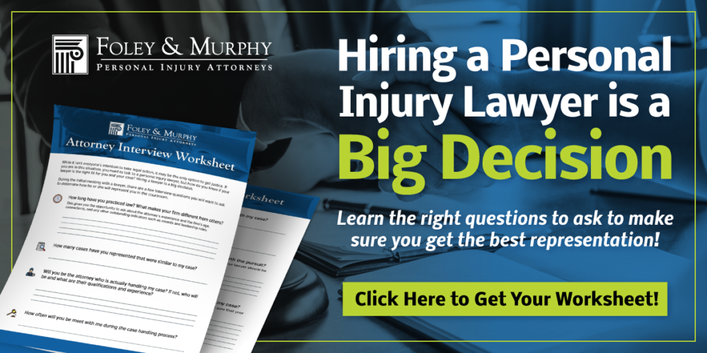 Hiring a personal injury lawyer is a big decision. Learn the right questions to ask make sure you get the best representation!